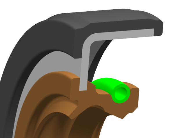 發動機曲軸油封